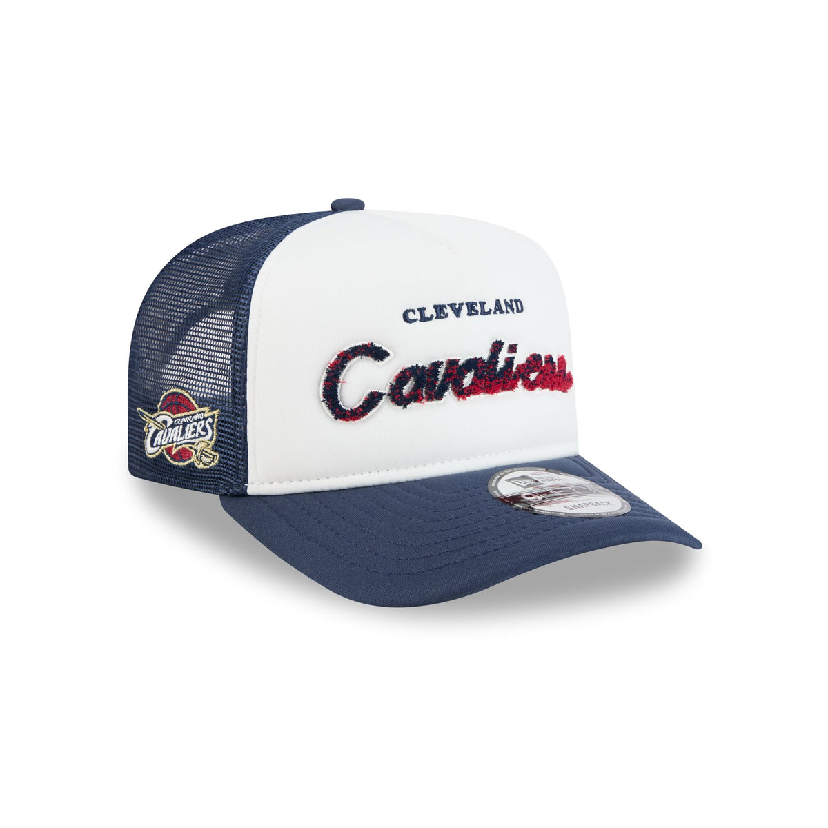 Cleveland Cavaliers Fade Script 9FIFTY A-Frame Trucker Hat