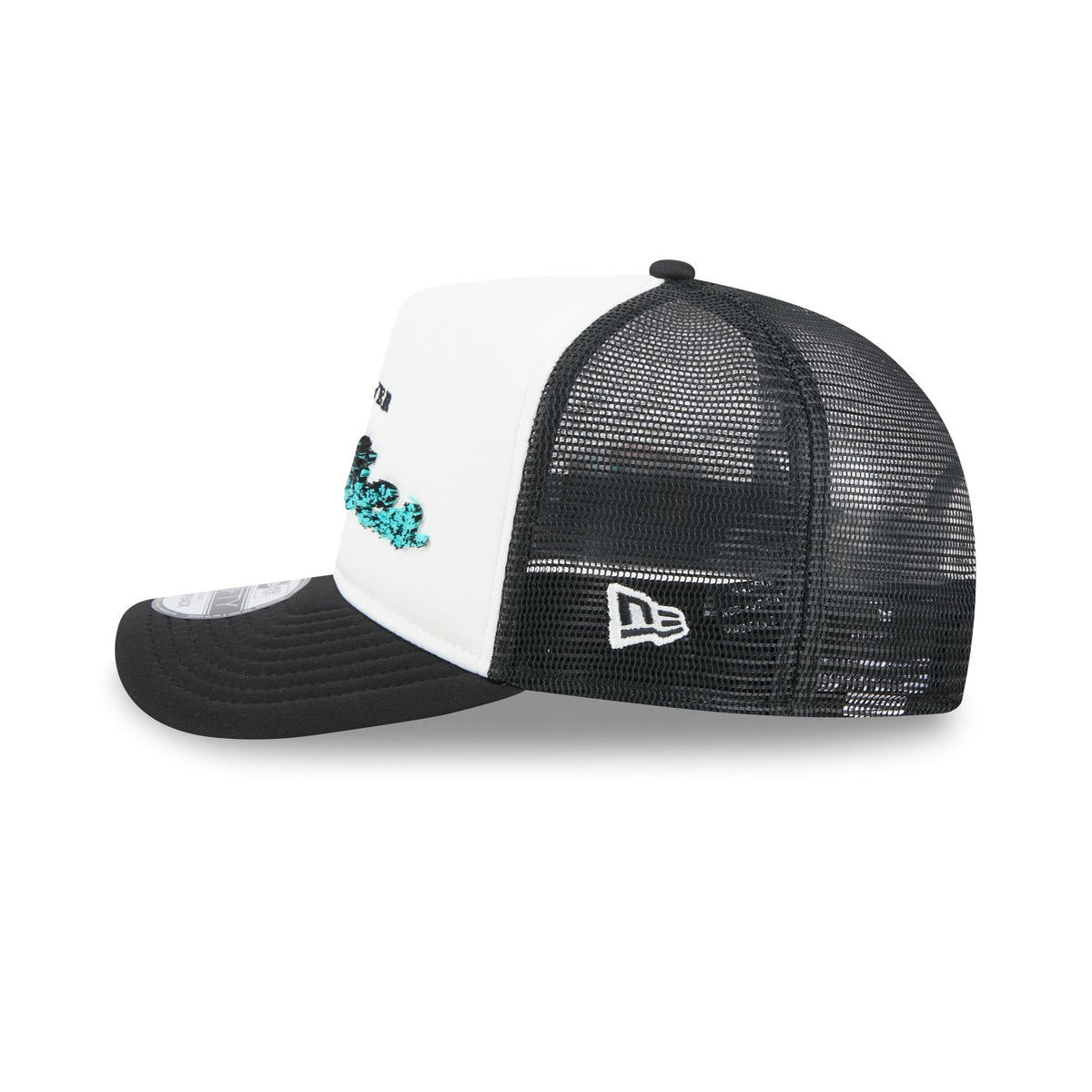 Vancouver Grizzlies Fade Script 9FIFTY A-Frame Trucker Hat
