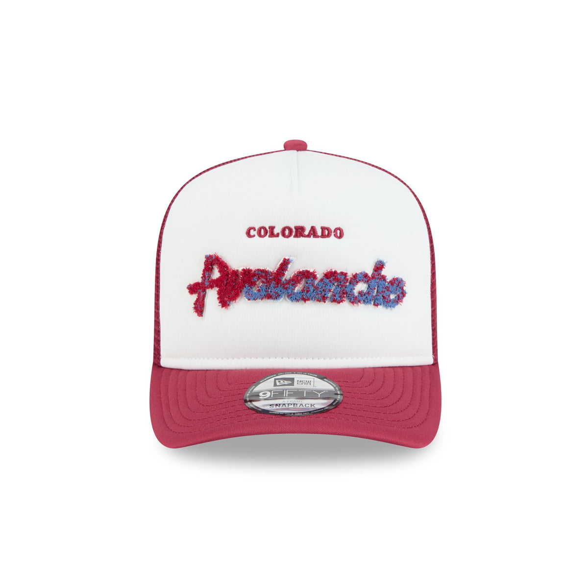 Colorado Avalanche Fade Script 9FIFTY A-Frame Trucker Hat