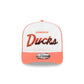 Anaheim Ducks Fade Script 9FIFTY A-Frame Trucker Hat