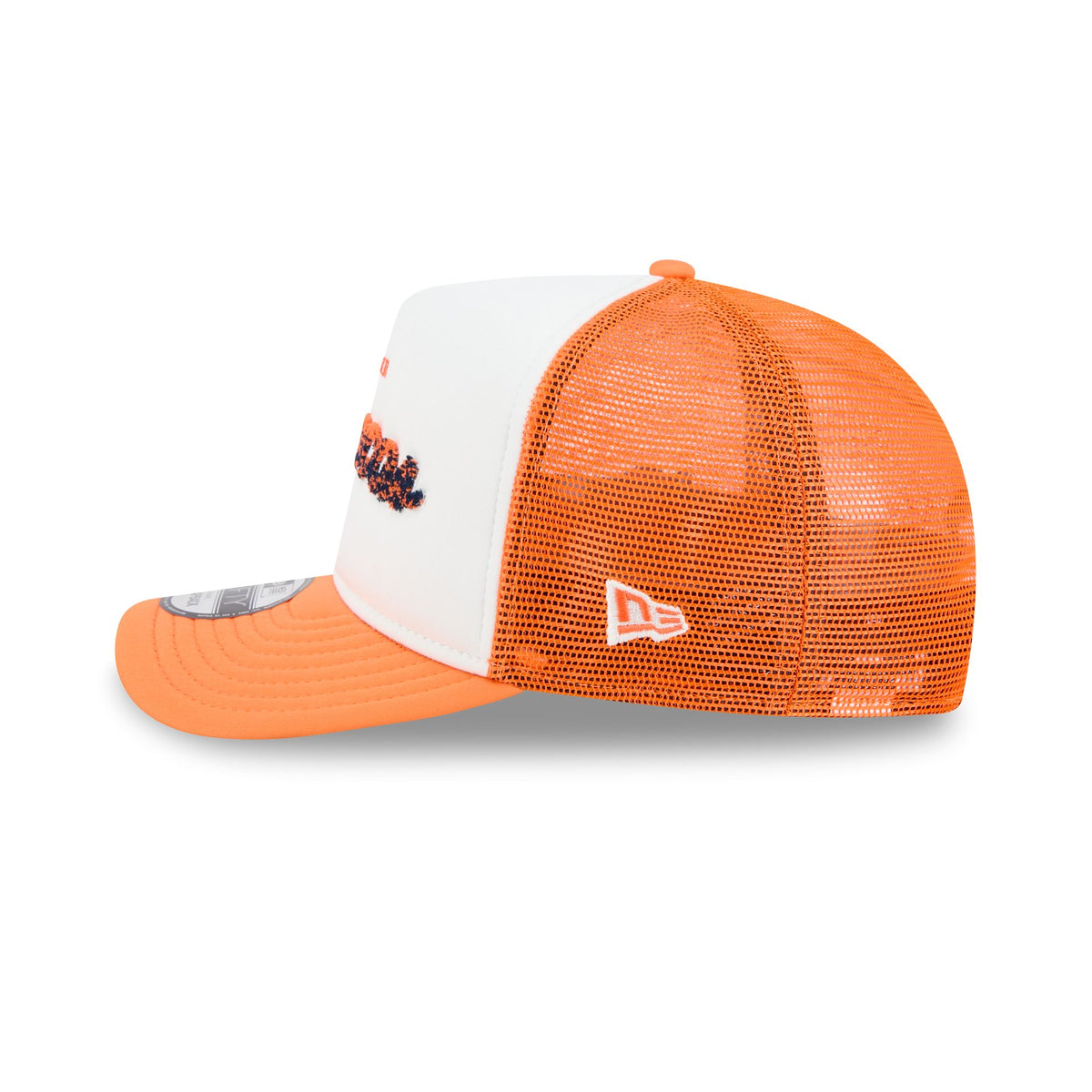 Denver Broncos Fade Script 9FIFTY A-Frame Trucker Hat