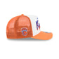 New York Knicks Fade Script 9FIFTY A-Frame Trucker Hat
