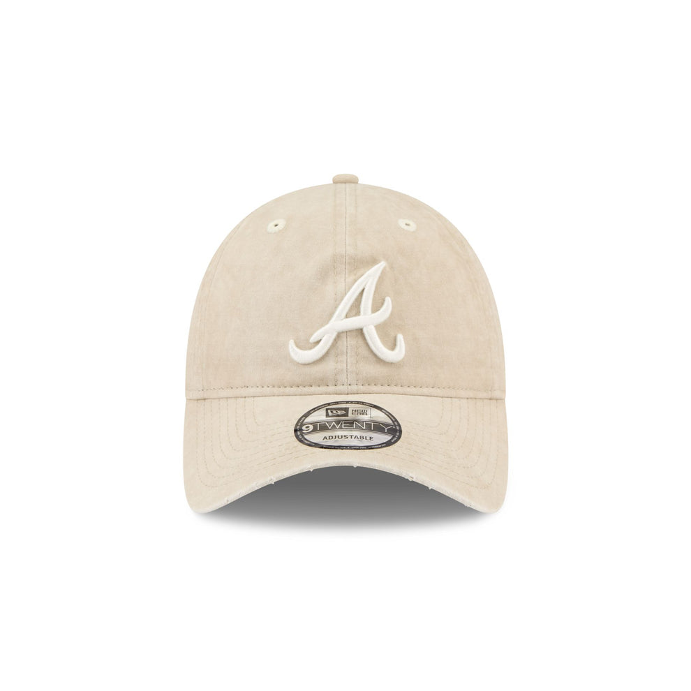 Atlanta Braves Washed Stone Cotton 9TWENTY Adjustable Hat – New Era Cap