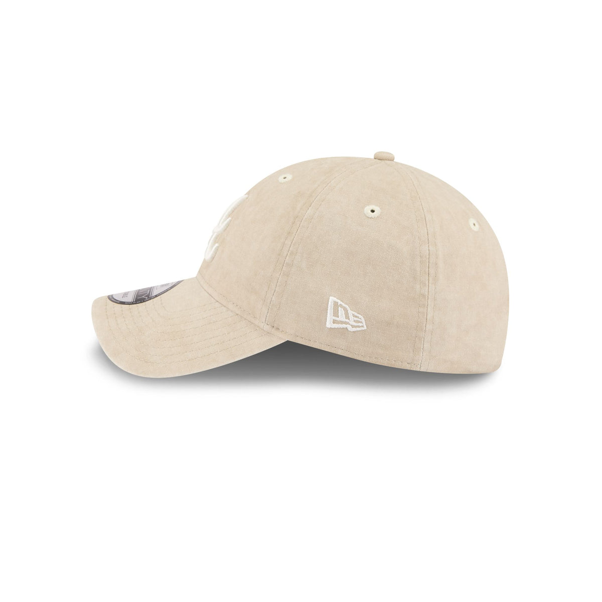 Atlanta Braves Washed Stone Cotton 9TWENTY Adjustable Hat