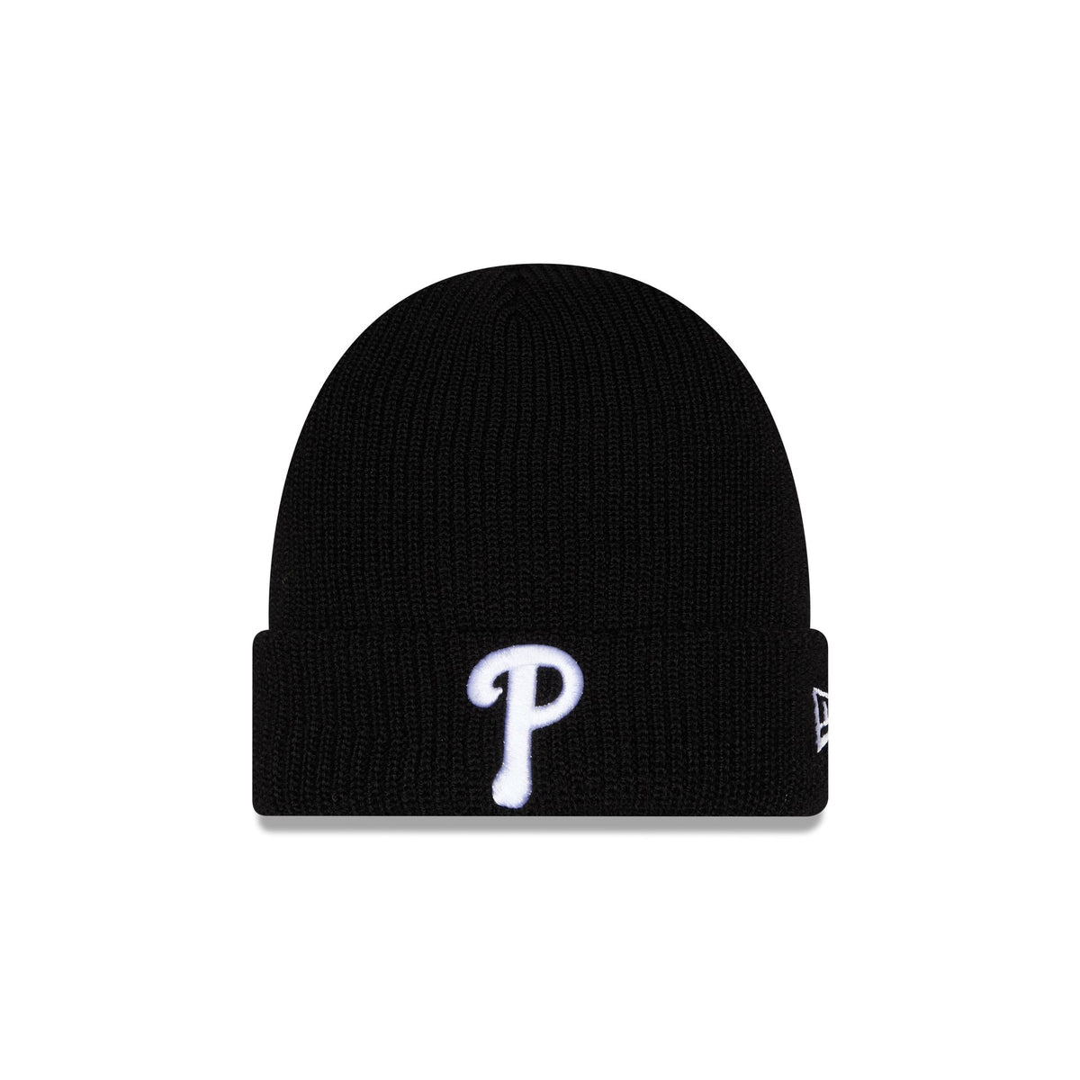 Philadelphia Phillies Black Cuff Knit Beanie Hat