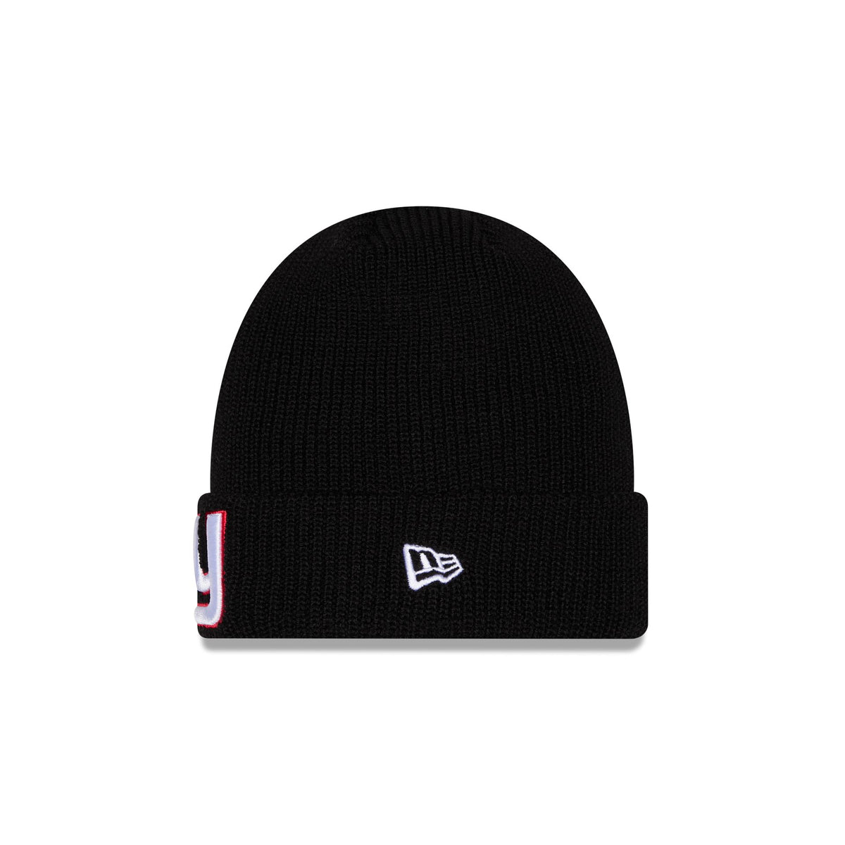 New York Giants Black Cuff Knit Beanie Hat