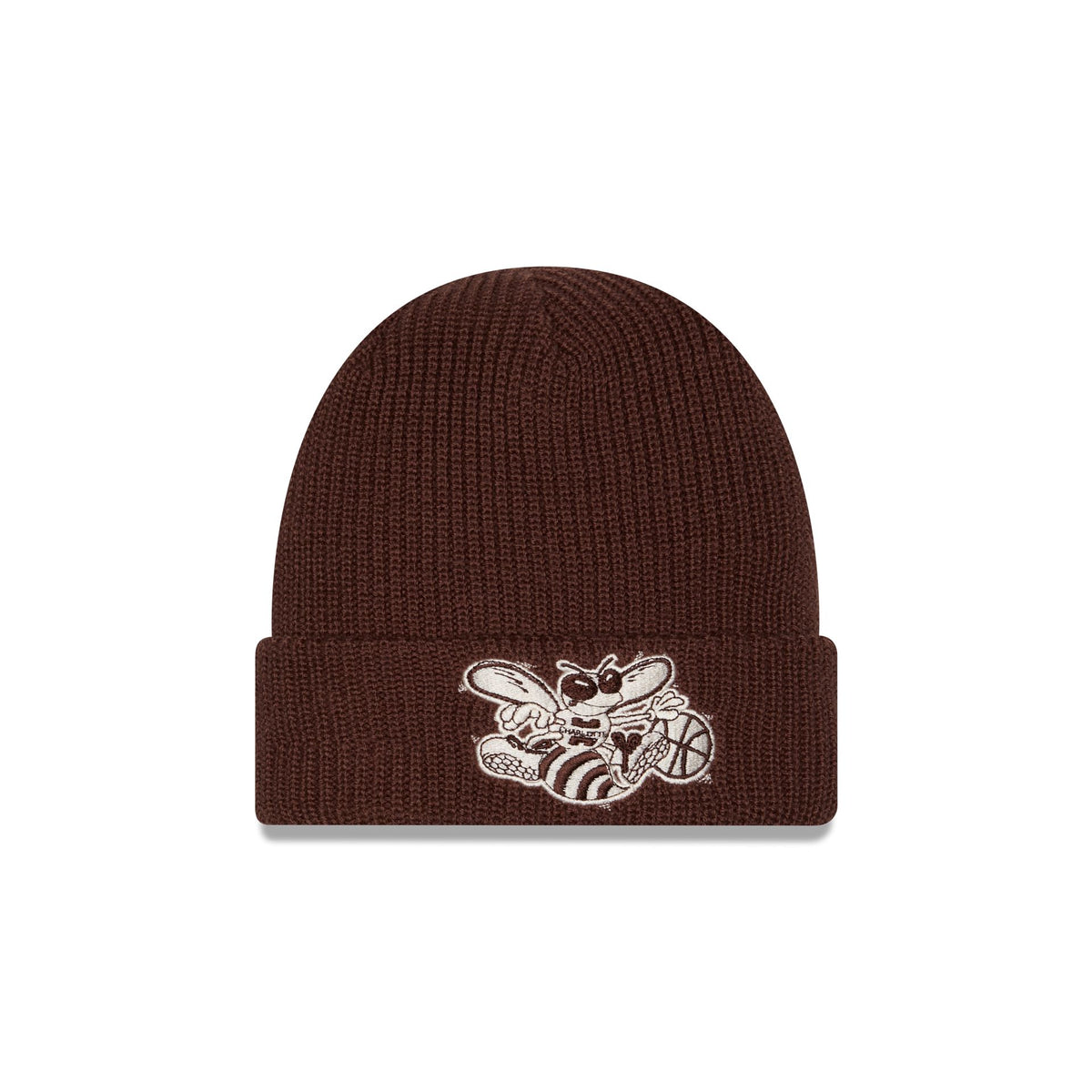 Charlotte Hornets Walnut Cuff Knit Beanie Hat
