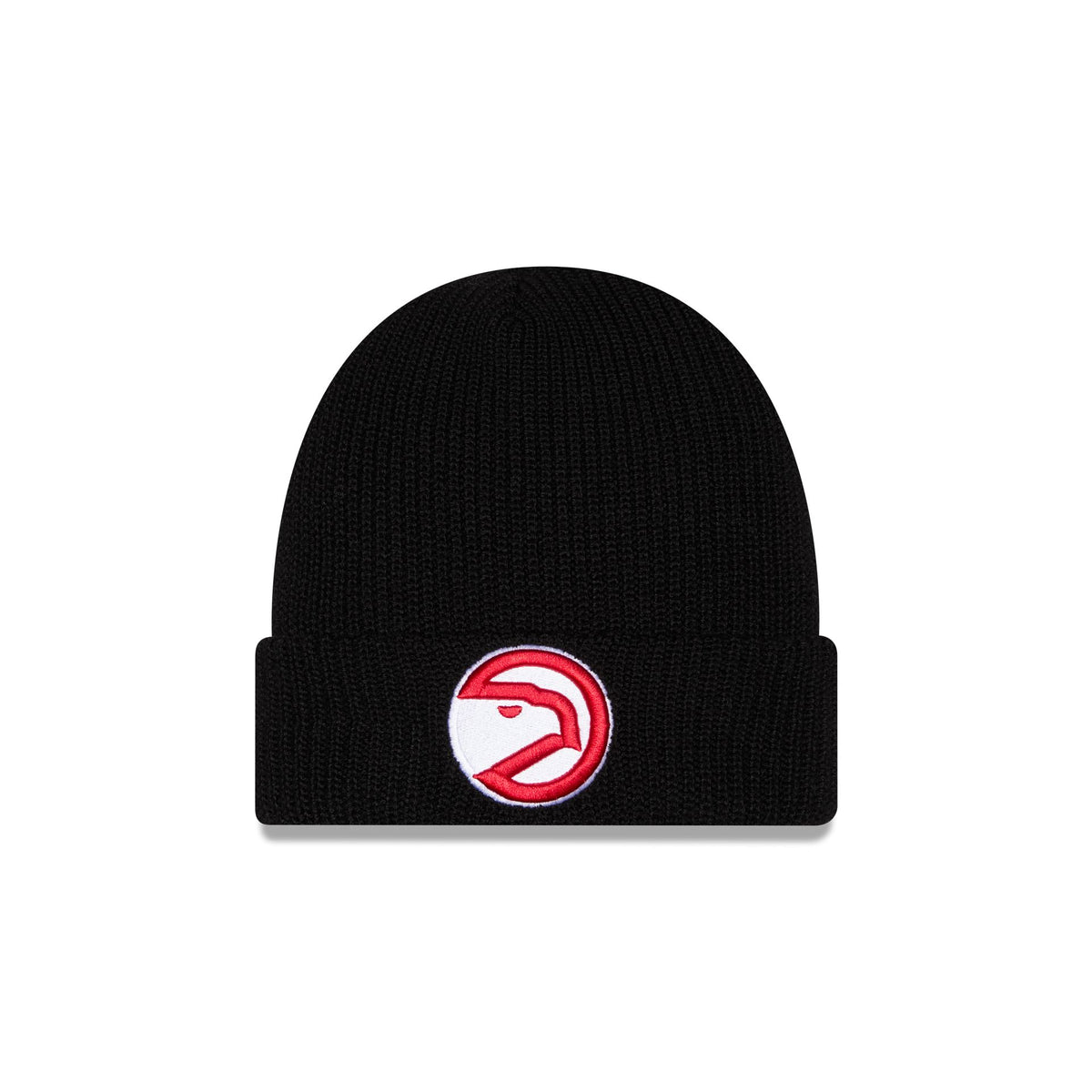 Atlanta Hawks Black Cuff Knit Beanie Hat