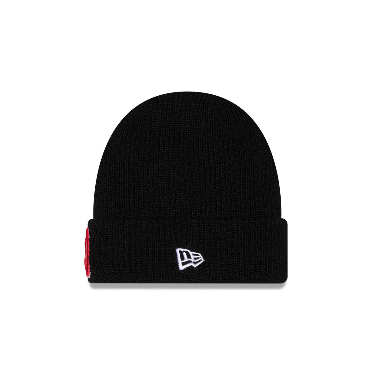 Atlanta Hawks Black Cuff Knit Beanie Hat