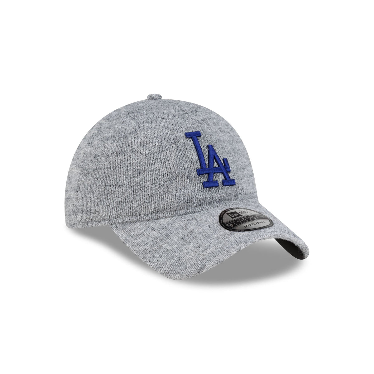 Los Angeles Dodgers Gray Wool 9TWENTY Adjustable Hat