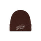 Buffalo Bills Walnut Cuff Knit Beanie Hat