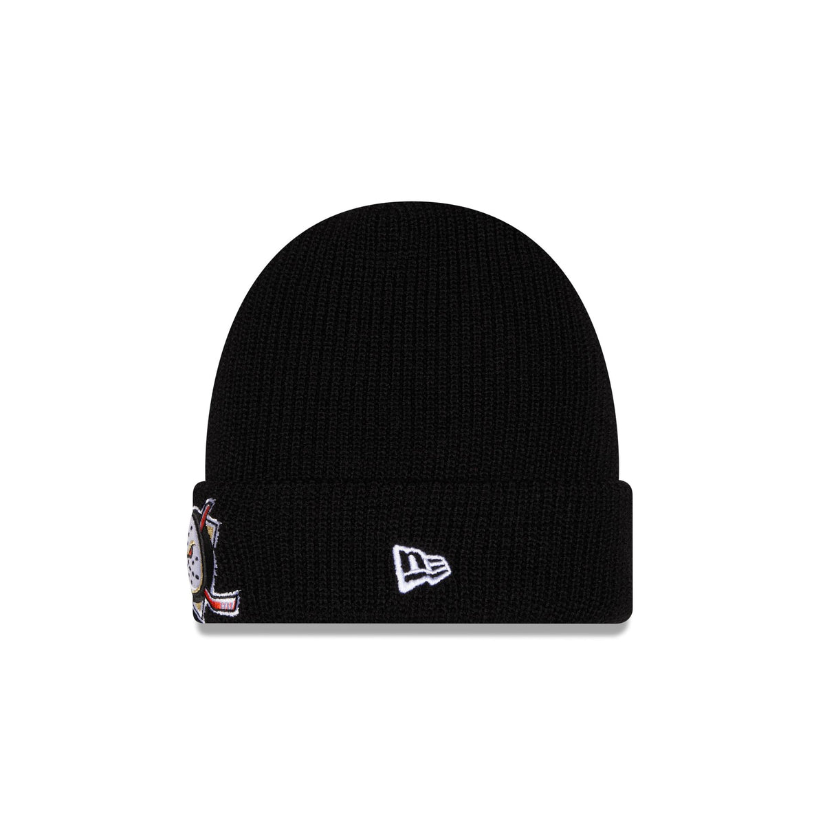 Anaheim Ducks Black Cuff Knit Beanie Hat