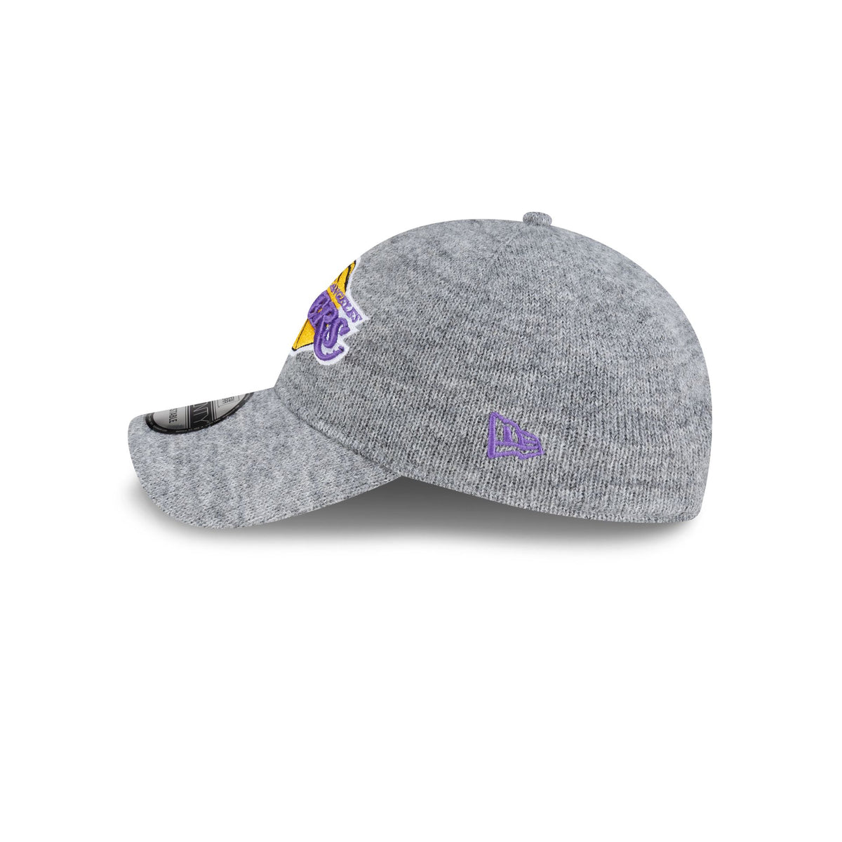 Los Angeles Lakers Gray Wool 9TWENTY Adjustable Hat