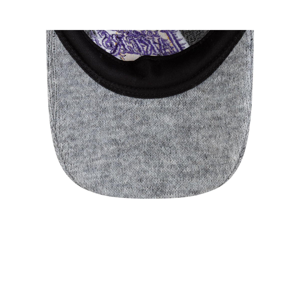 Los Angeles Lakers Gray Wool 9TWENTY Adjustable Hat