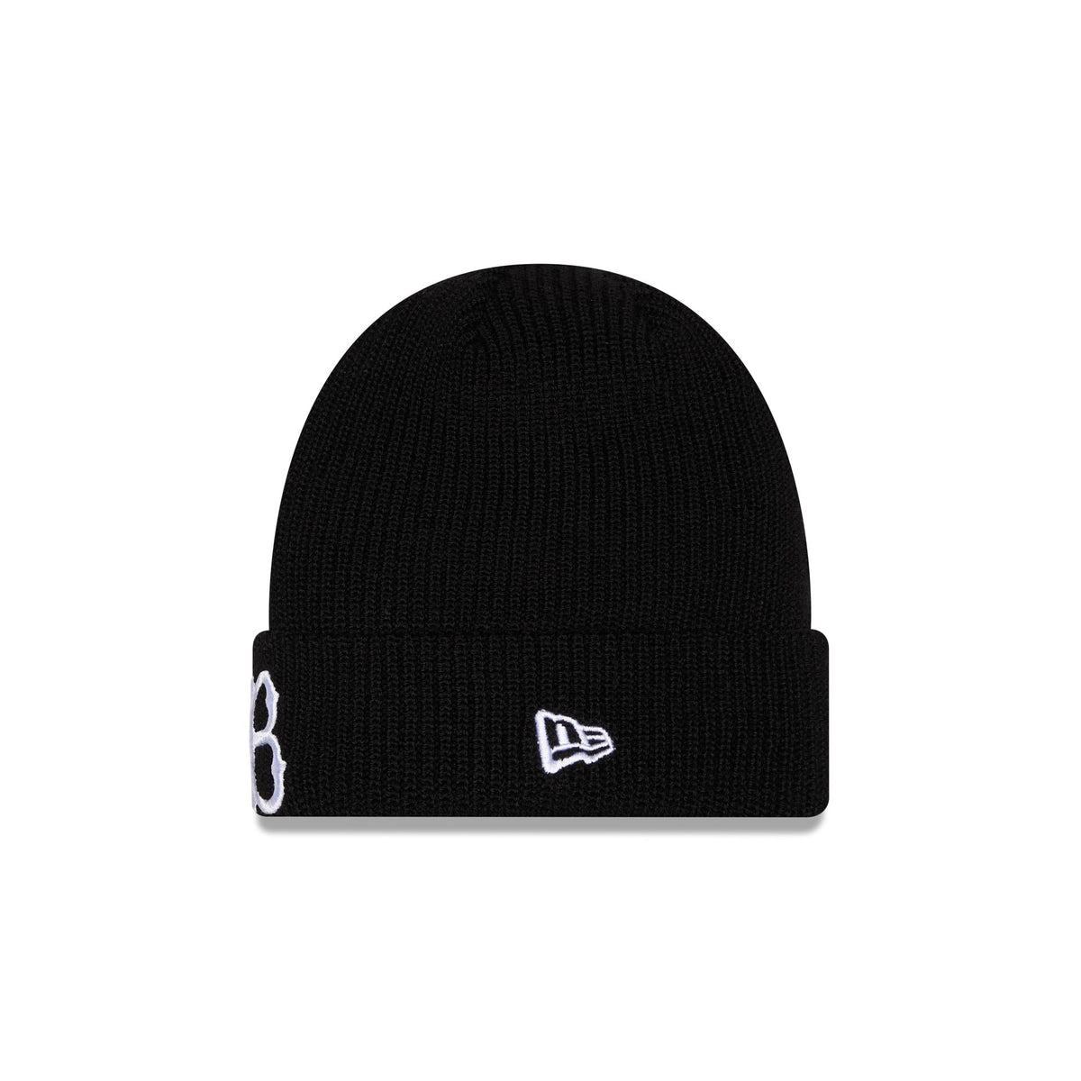 Brooklyn Dodgers Black Cuff Knit Beanie Hat