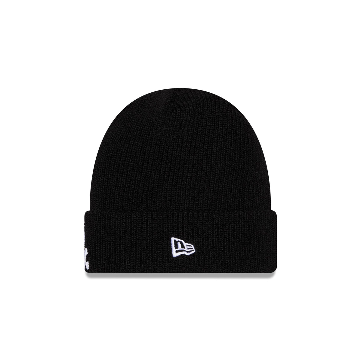 Chicago White Sox Black Cuff Knit Beanie Hat