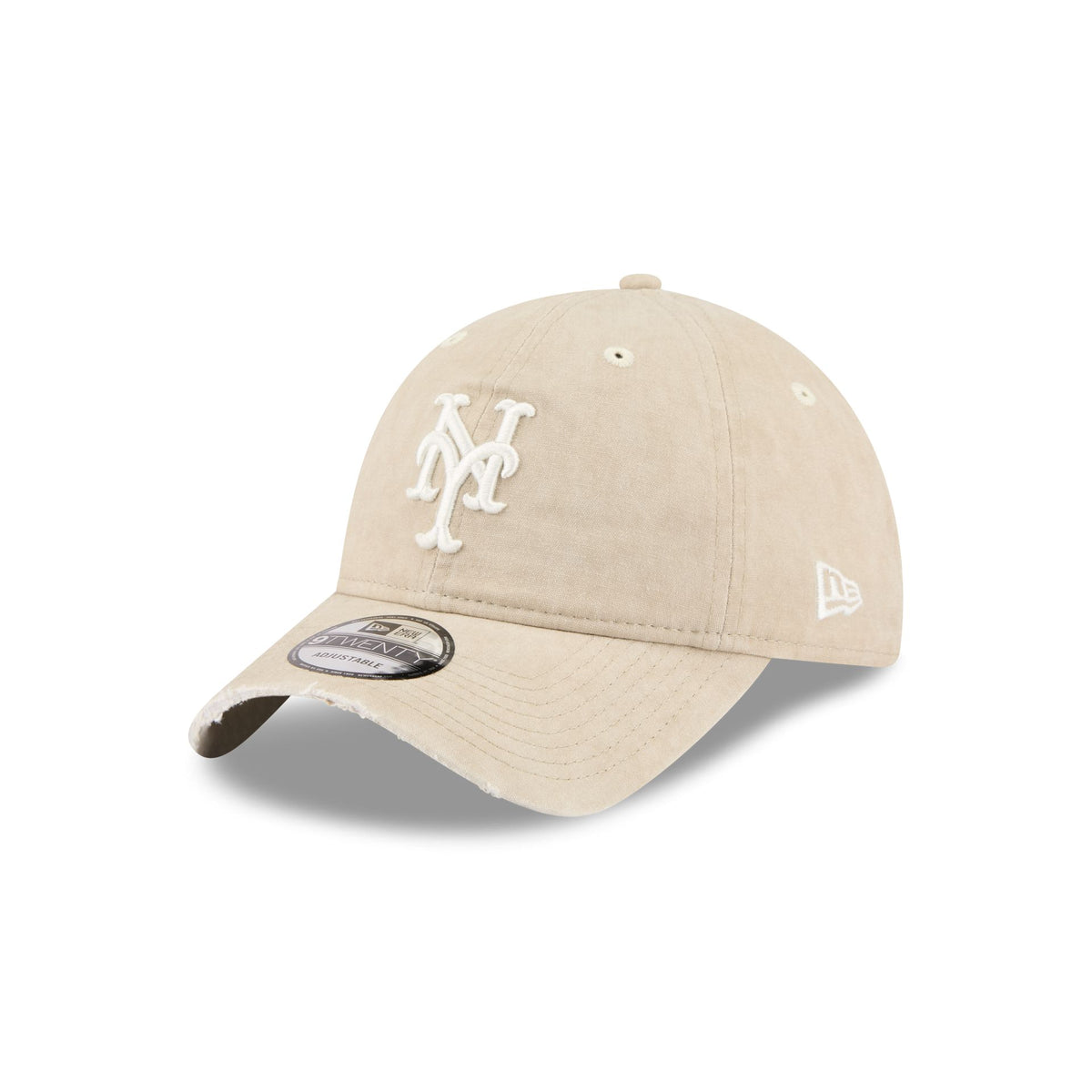 New York Mets Washed Stone Cotton 9TWENTY Adjustable Hat