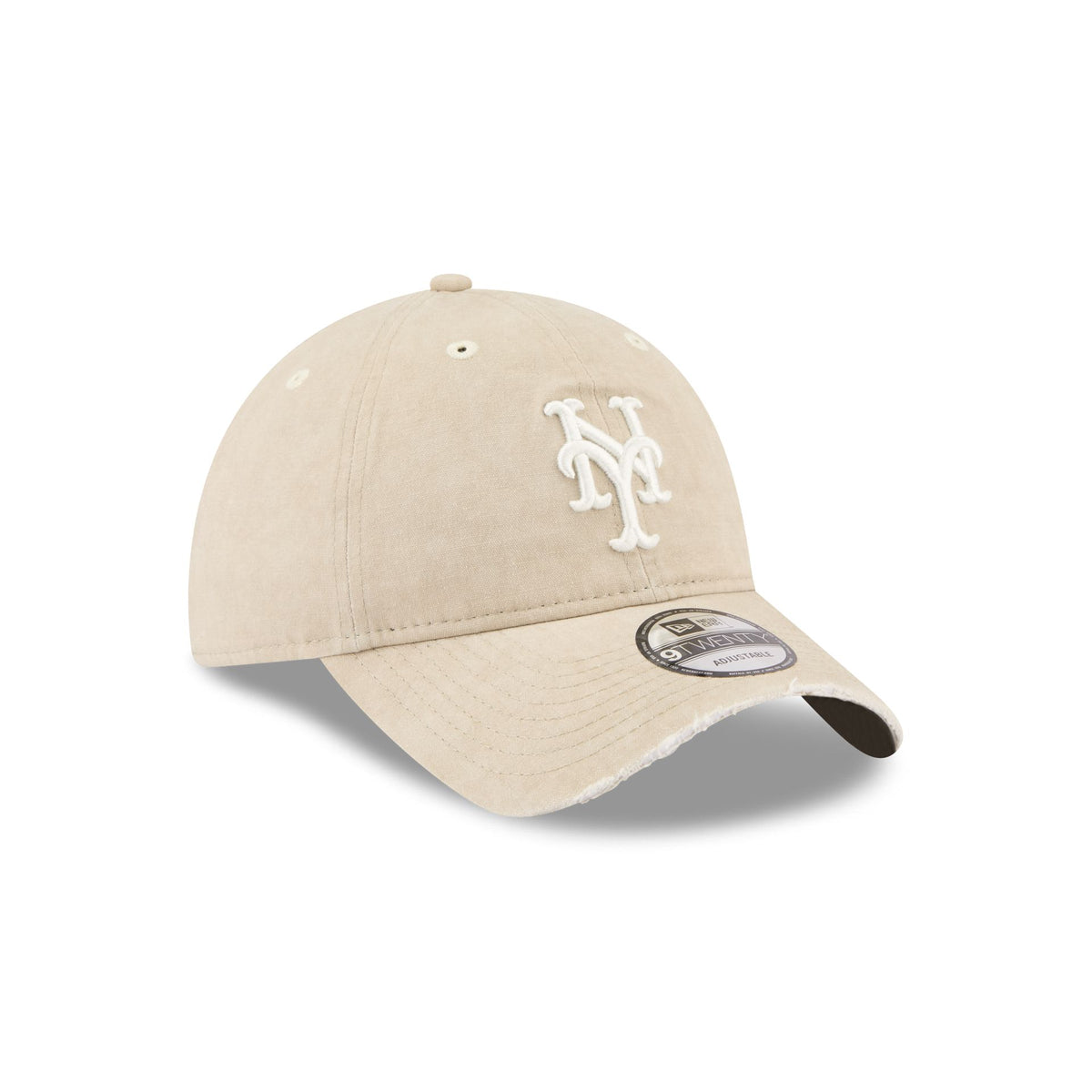 New York Mets Washed Stone Cotton 9TWENTY Adjustable Hat