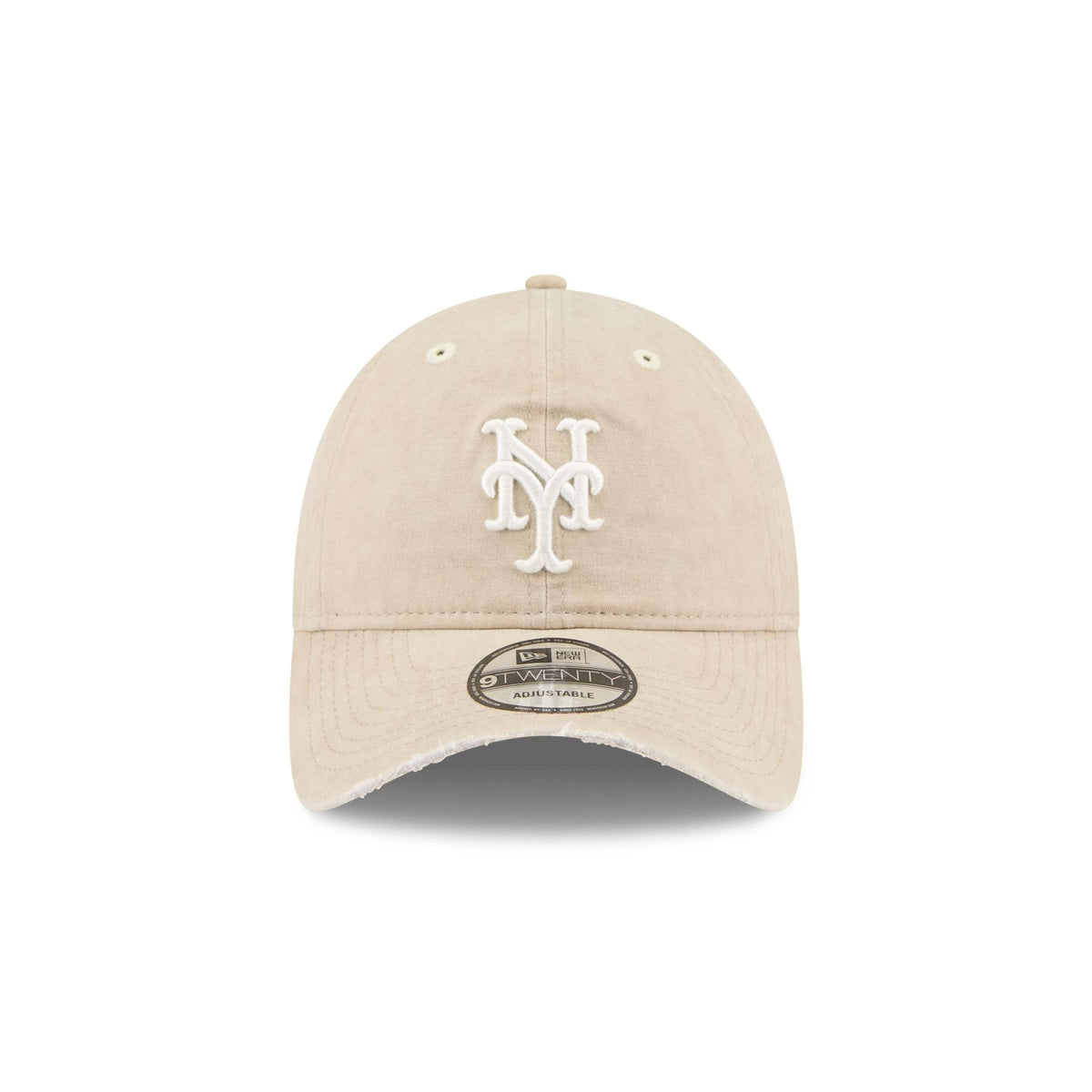 New York Mets Washed Stone Cotton 9TWENTY Adjustable Hat