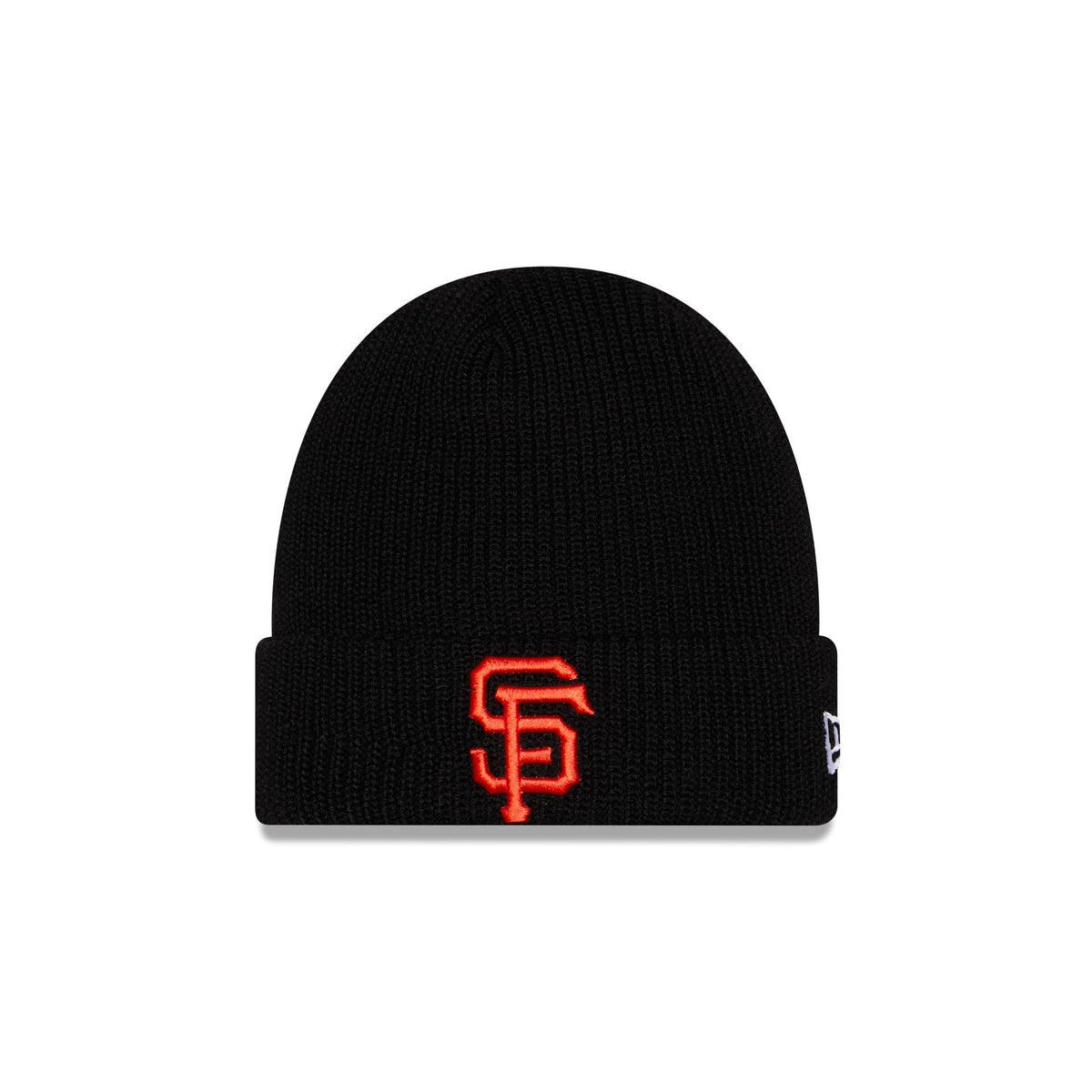 San Francisco Giants Black Cuff Knit Beanie Hat