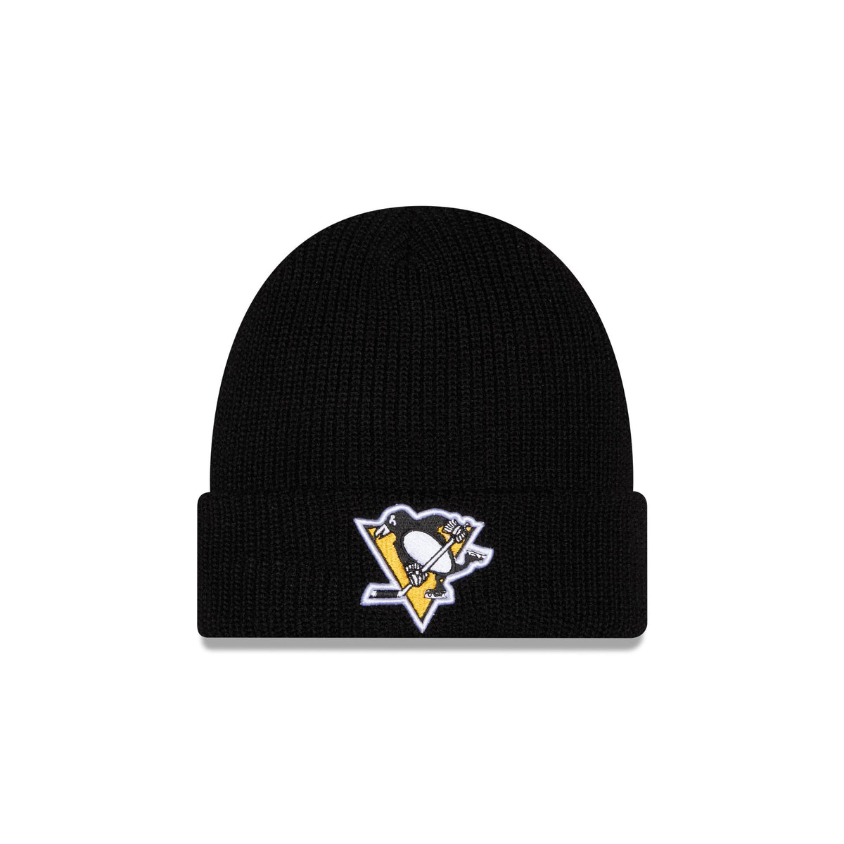 Pittsburgh Penguins Black Cuff Knit Beanie Hat