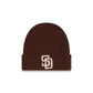 San Diego Padres Walnut Cuff Knit Beanie Hat