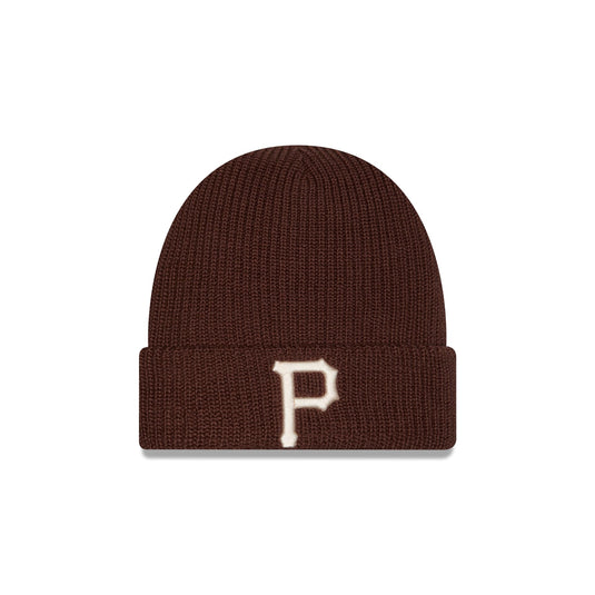 Pittsburgh Pirates Walnut Cuff Knit Beanie Hat
