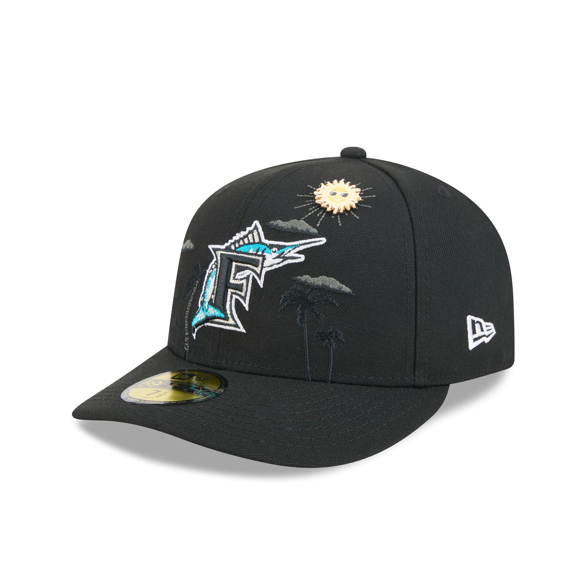 Miami Marlins Team Element 59FIFTY Fitted Hat