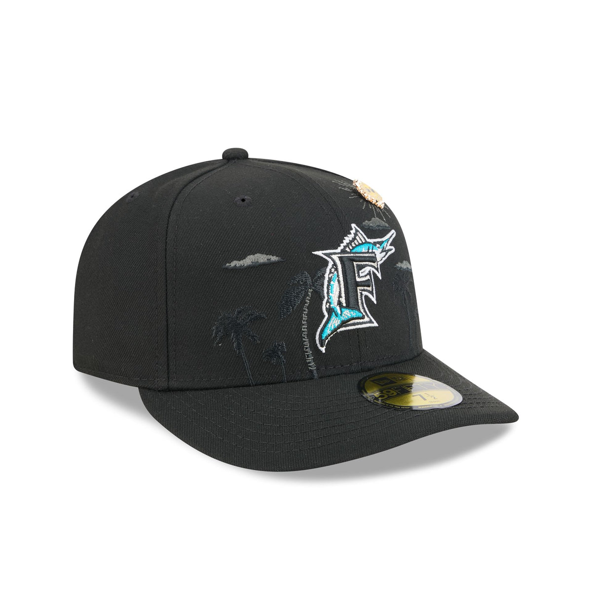 Miami Marlins Team Element 59FIFTY Fitted Hat