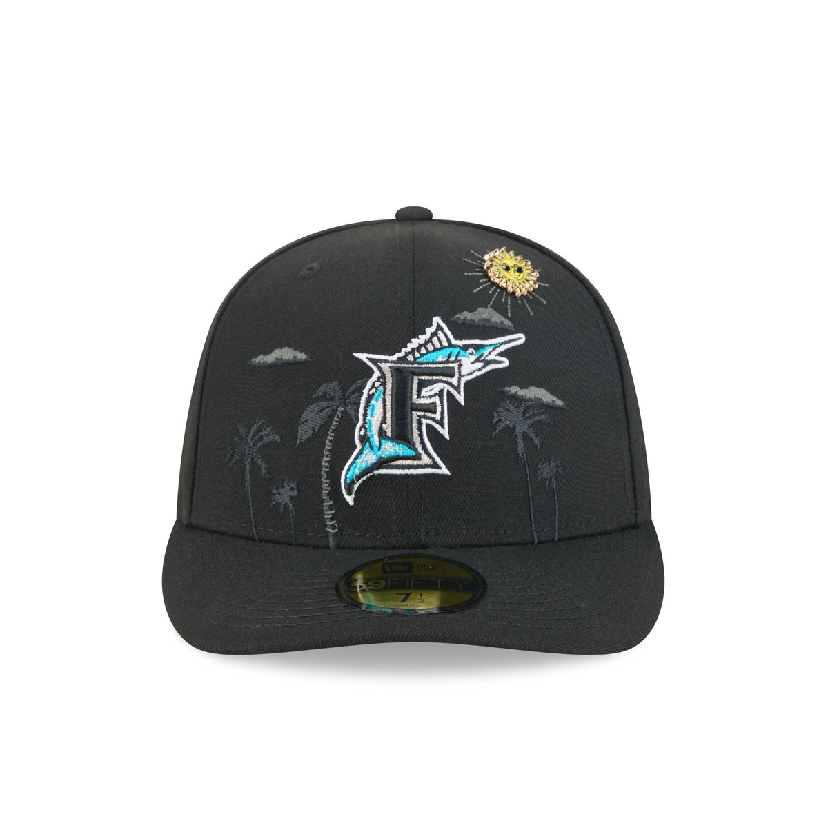 Miami Marlins Team Element 59FIFTY Fitted Hat