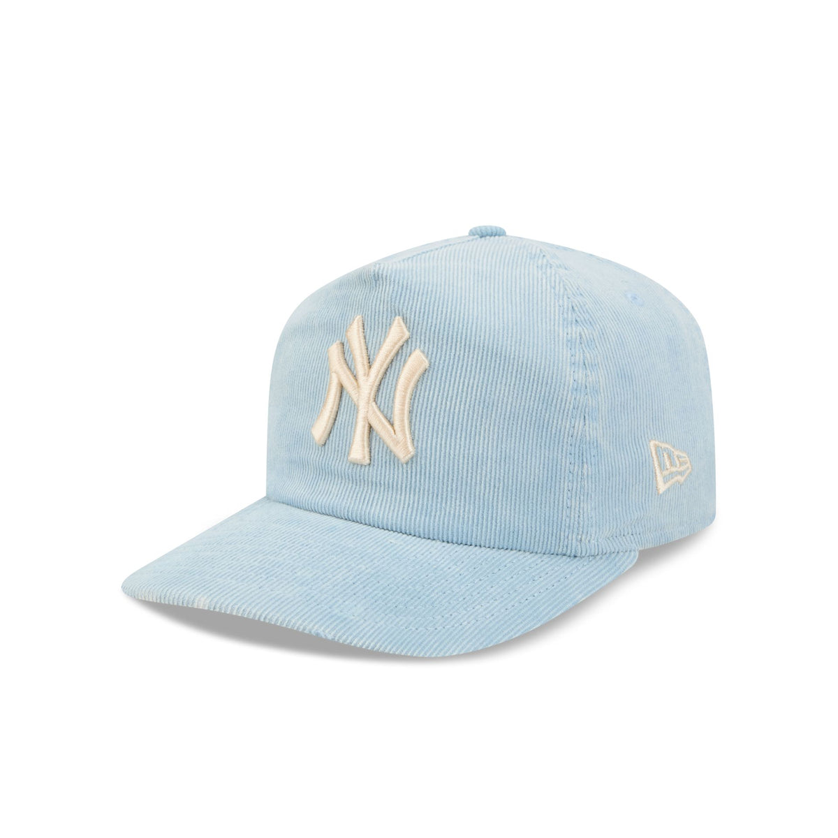 New York Yankees Sky Blue Washed Corduroy 19TWENTY Adjustable Hat