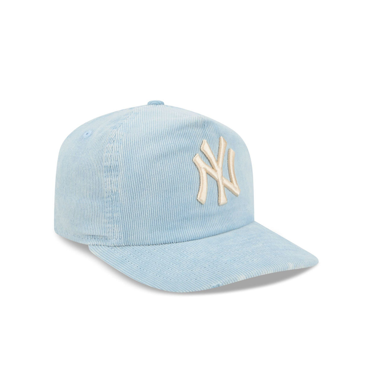 New York Yankees Sky Blue Washed Corduroy 19TWENTY Adjustable Hat