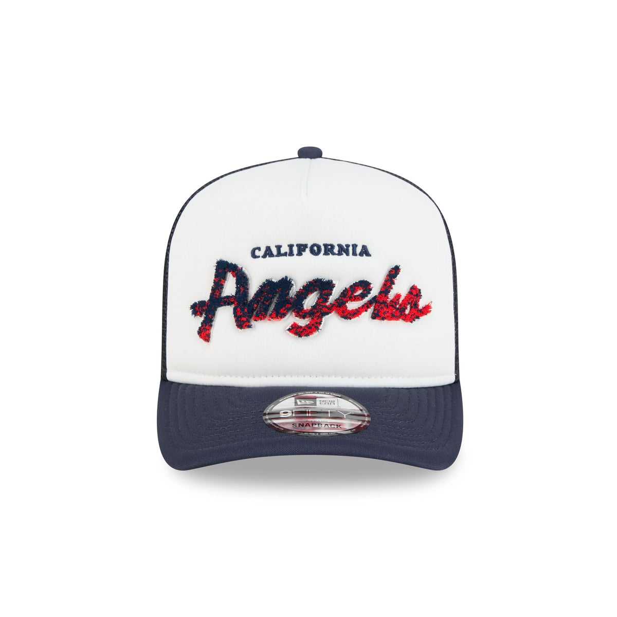 Los Angeles Angels Fade Script 9FIFTY A-Frame Trucker Hat