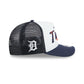 Detroit Tigers Fade Script 9FIFTY A-Frame Trucker Hat
