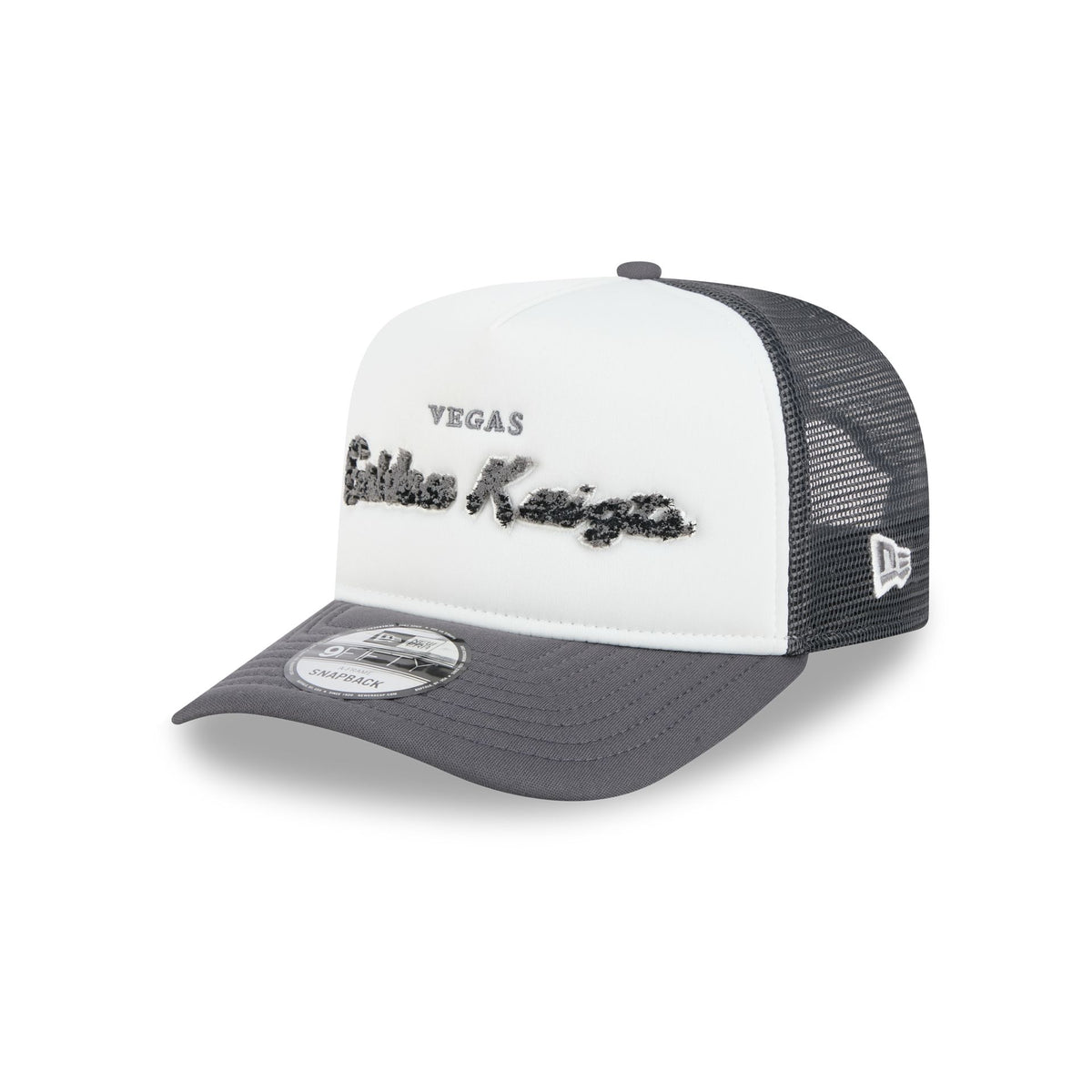 Vegas Golden Knights Fade Script 9FIFTY A-Frame Trucker Hat