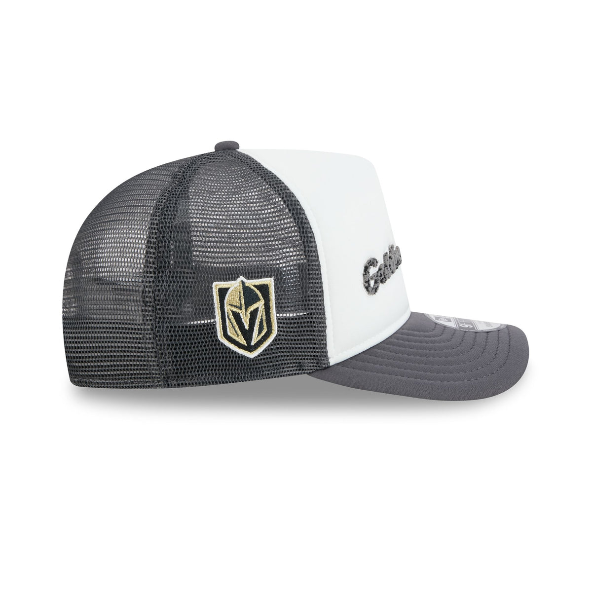 Vegas Golden Knights Fade Script 9FIFTY A-Frame Trucker Hat