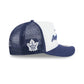 Toronto Maple Leafs Fade Script 9FIFTY A-Frame Trucker Hat