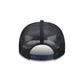 New York Yankees Fade Script 9FIFTY A-Frame Trucker Hat