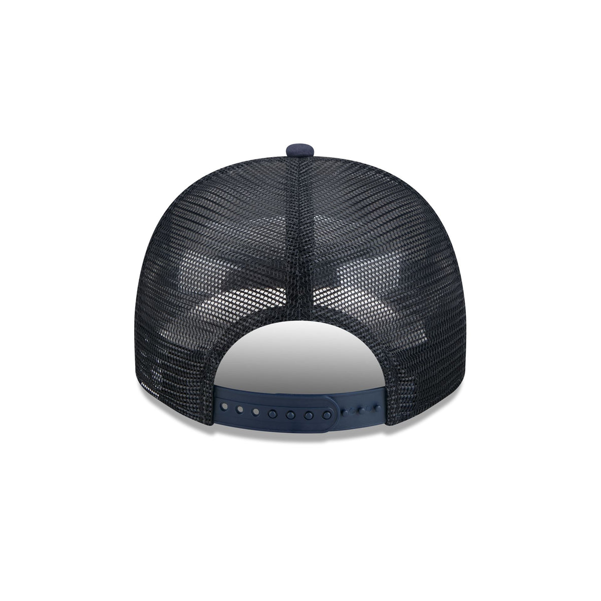New York Yankees Fade Script 9FIFTY A-Frame Trucker Hat