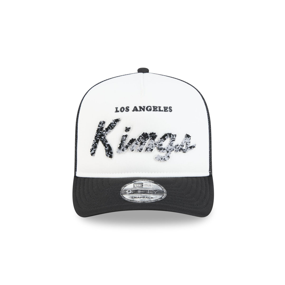 Los Angeles Kings Fade Script 9FIFTY A-Frame Trucker Hat