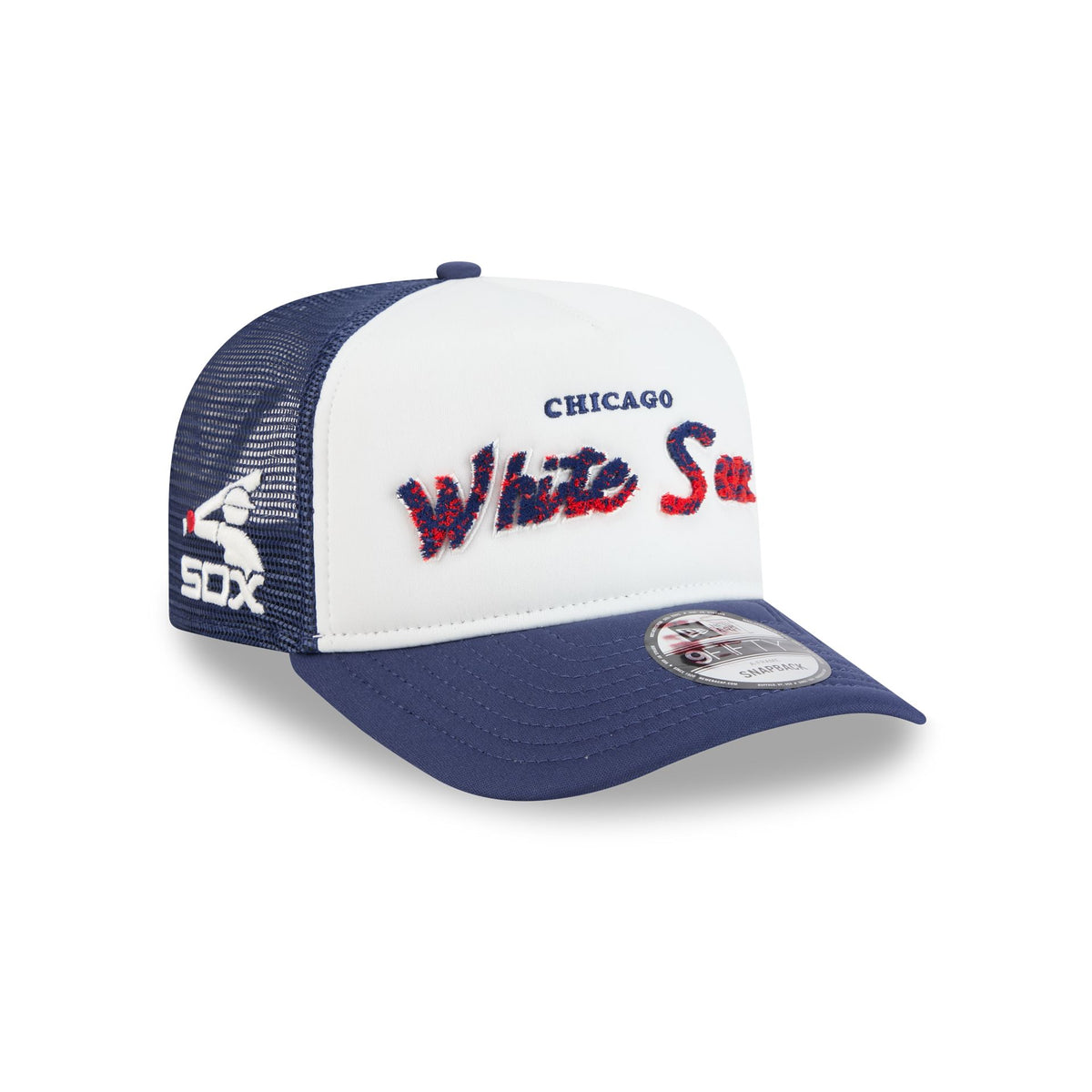 Chicago White Sox Fade Script 9FIFTY A-Frame Trucker Hat
