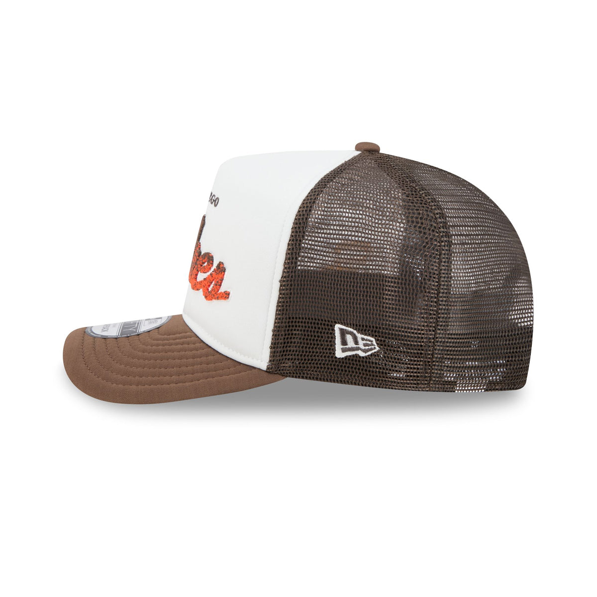 San Diego Padres Fade Script 9FIFTY A-Frame Trucker Hat