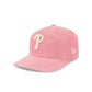 Philadelphia Phillies Pink Washed Corduroy 19TWENTY Adjustable Hat