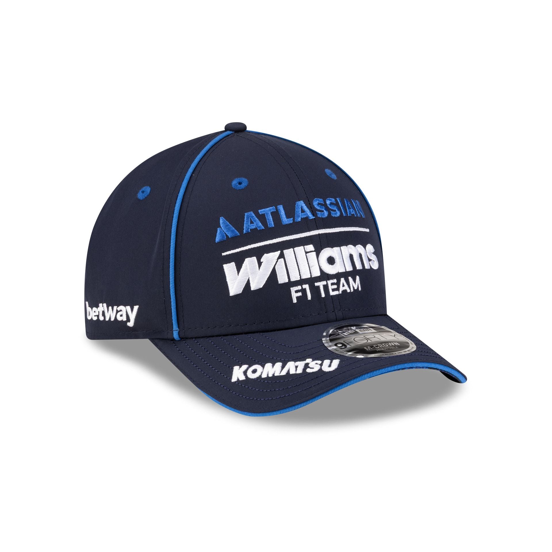 Atlassian Williams F1 Team Team Line 9FORTY M-Crown Snapback Hat