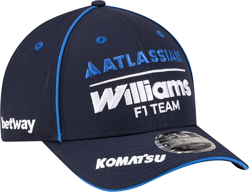 Atlassian Williams F1 Team Team Line 9FORTY M-Crown Snapback Hat