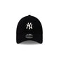 New York Yankees Black Winter Borg 9FORTY Snapback Hat