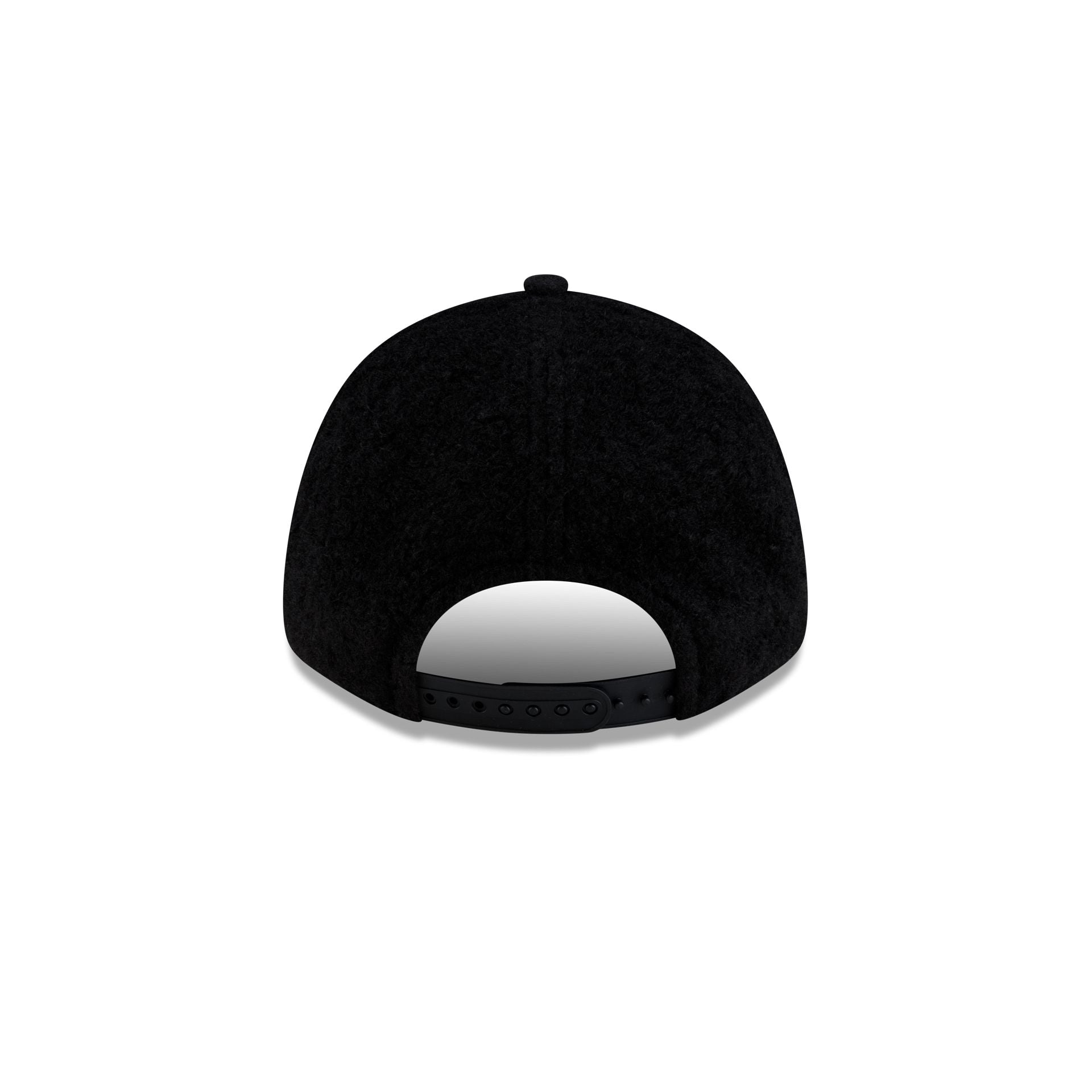 New York Yankees Black Winter Borg 9FORTY Snapback Hat