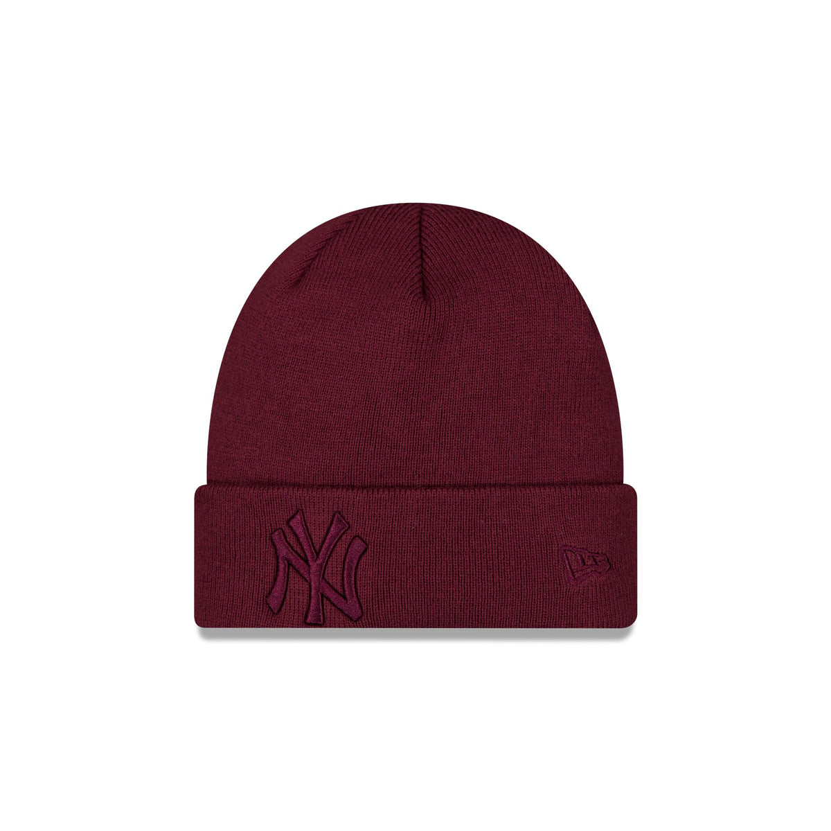 New York Yankees League Essential Burgundy Beanie Hat