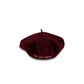 New York Yankees Burgundy Wool Script Beret