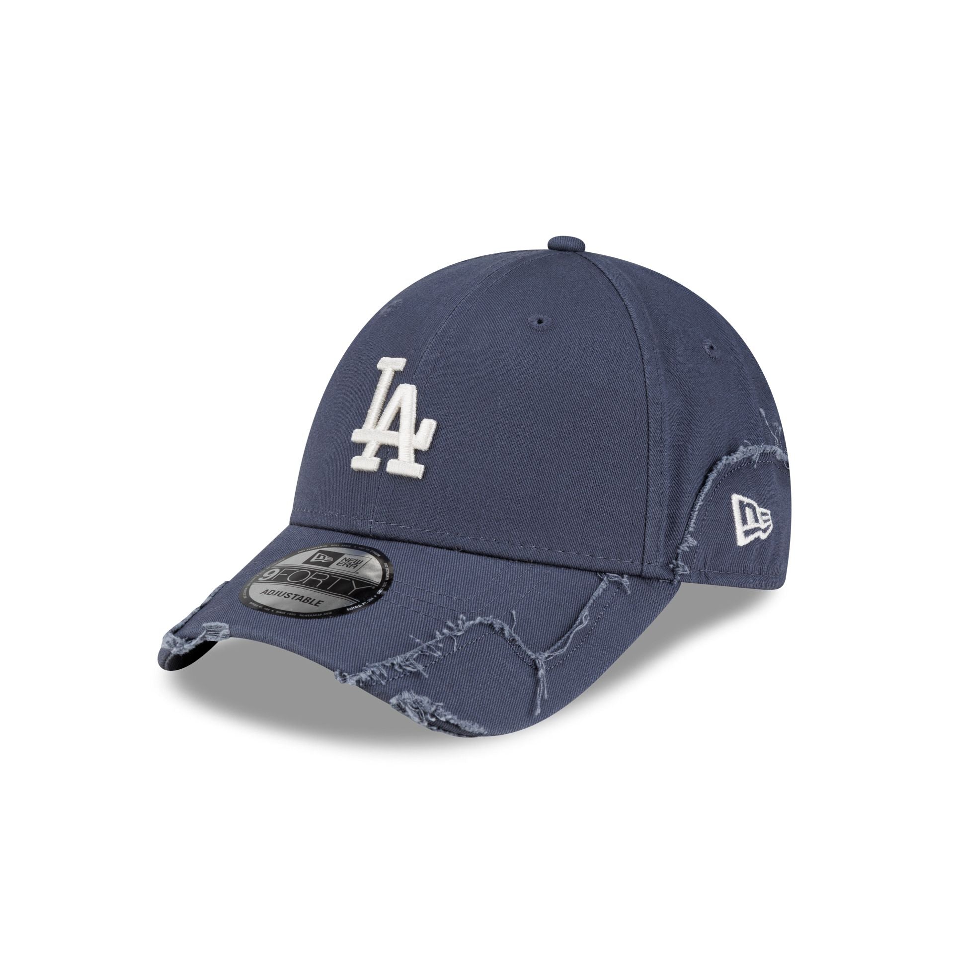 Los Angeles Dodgers Stitched Visor 9FORTY Adjustable Hat – New Era Cap